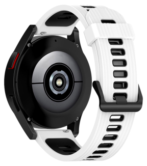 Mantova Silikone Rem til Garmin Vivoactive 5 / 6 / Bounce - Hvid