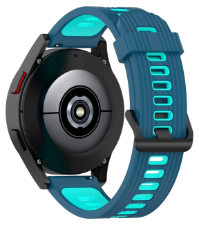 Mantova Silikone Rem til Garmin Vivoactive 5 / 6 / Bounce - Blå