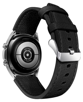 Enna Læder Rem til Huawei Watch GT 4 / 5 46 mm - Sort