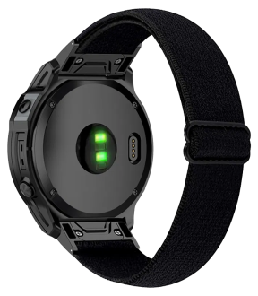Elastisk Nylon Rem til Garmin Fenix 8 / E / Tactix 8 - 47mm