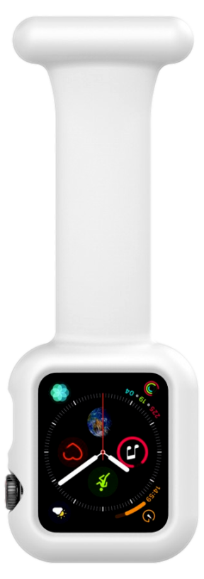 Sygeplejerske / Uniform Rem til Apple Watch SE / SE (2022/2023) / Ultra  - 44 / 49mm - Hvid