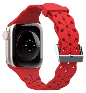 Flower Silikone Rem til Apple Watch 7 – 45 mm