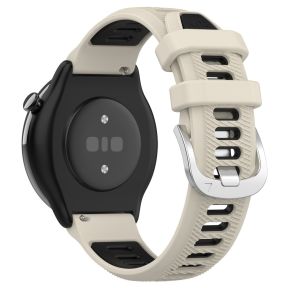 Silikone Sports Rem til Garmin Forerunner 265S - Beige