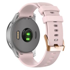 Sports Rem i Silikone til Garmin Venu 2S (40mm) / Venu 3S (41mm) / Vivomove 3S / Vivoactive 4S - Lyserød