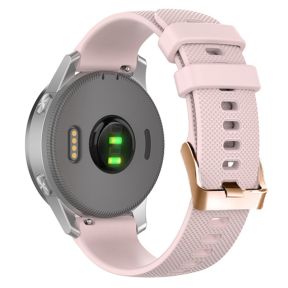 Sports Rem i Silikone til Garmin Forerunner 265S - Lyserød