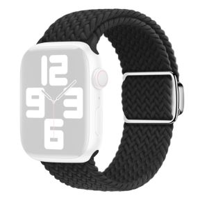 Nylon Sportsrem til Apple Watch SE (2022/2023) - 40mm - Sort