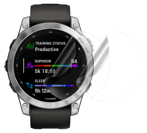 2 stk. Beskyttelsesfilm til Garmin Fenix 7 / Quatix 7 / 7 pro