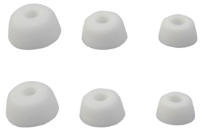 3-pak Ørepropper til Jabra Elite 85T / 75T / 65T / 3-Hvid