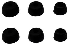 3-pak Ørepropper til Jabra Elite 85T / 75T / 65T / 3-Sort