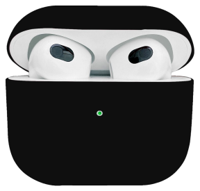 Matte Silicone Cover til AirPods 3-Sort
