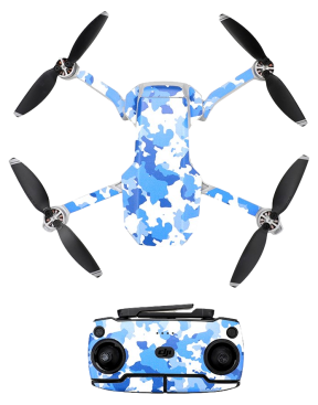 Skin / Klistermærke til DJI Mavic Mini-Blå