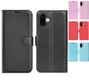 iPhone 16 Plus Graviera Læder Flip Cover