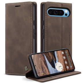 Google Pixel 10 Pro XL Flip Cover i Kunstlæder med Stativfunktion