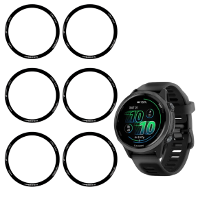 6 stk. Beskyttelsesfilm m. Kant til Garmin Forerunner 570 42 mm