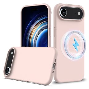 iPhone Air Silikone med MagSafe og Blød Inderside - Lyserød