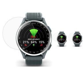 2 stk. Garmin Approach S44 Skærmbeskyttelse / Hærdet Beskyttelsesglas