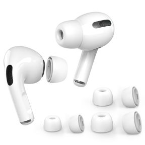 Silikone ørepropper til AirPods Pro / AirPods Pro 2 – Sæt med 3 størrelser (Hvid)