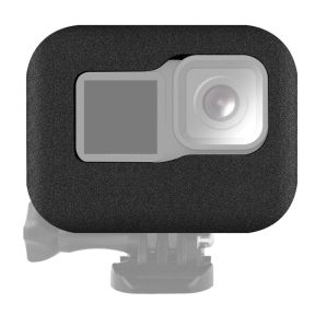 GoPro Hero 9 / 10 / 11 / 12 Black Skumcover - reducerer vindstøj - Sort