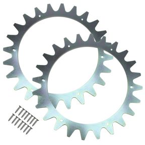 Terrænhjul / Spikes til Stål til McCulloch ROB R1000/R800/R600