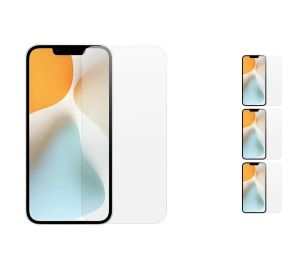 3 stk. iPhone 16e & 17e Beskyttelsesglas / Skærmbeskyttelse / Glas