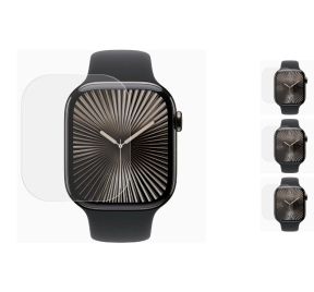 Skærmbeskyttelse til Apple Watch Series 10 46mm forfra