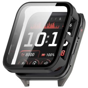 Cover med Hærdet Glas til Garmin Venu X1 - Sort