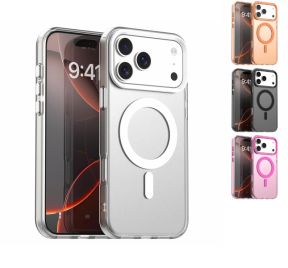 Gennemsigtigt iPhone 17 Pro Max Cover Med MagSafe