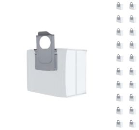 20 stk. Støvsugerposer til Roborock QV / QR