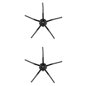 2 stk. Sidebørster til Roborock Q7T / Q7T+ (Sort) 