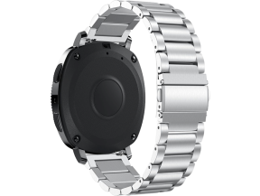 Bolzano Metal Rem til Garmin Forerunner 245 / 645 / 570 42mm - Sølv