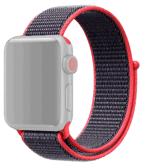 Suwon Velcro Rem til Apple Watch 1 - 42mm-Pink