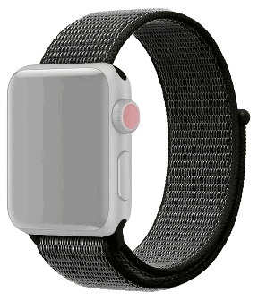 Suwon Velcro Rem til Apple Watch 1 - 42mm-Mørkegrøn