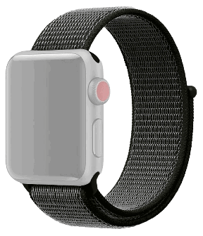 Suwon Velcro Rem til Apple Watch 5 - 44mm - Mørkegrøn