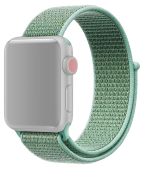 Suwon Velcro Rem til Apple Watch 8 / 9 45mm - Lysegrøn