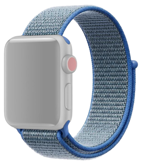 Suwon Velcro Rem til Apple Watch 1 - 42mm-Blå