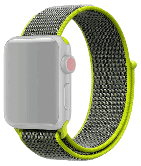 Suwon Velcro Rem til Apple Watch 1 - 38mm-Grøn