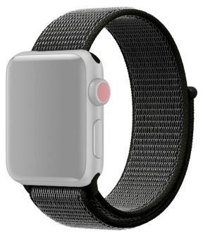 Suwon Velcro Rem til Apple Watch 6 - 40mm - Mørkegrøn