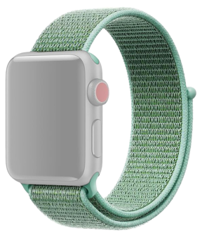 Suwon Velcro Rem til Apple Watch 1 - 38mm-Lysegrøn