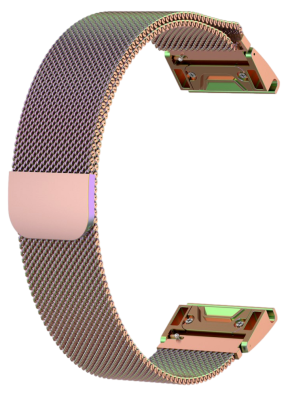 Mesh rem til Garmin Fenix 7S / 7S Pro / 7S Solar - Multifarvet