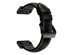 Genuine Læder rem til Garmin Fenix 8 / E / Tactix 8 - 47mm