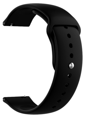 Sportina Silikone Rem til Garmin Forerunner 265S - Sort