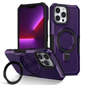 iPhone 13 Pro Cover - stødsikkert med kickstand - Lilla
