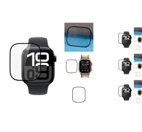 Beskyttelsesglas til Apple Watch Series 10 installation