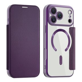 iPhone 17 Pro Flip Cover med MagSafe og Kortholder - Lilla