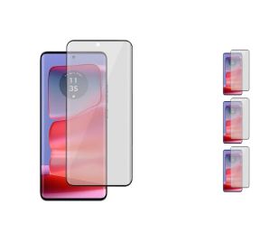3 stk. Motorola Edge 50 Ultra Beskyttelsesglas / Skærmbeskyttelse / Privacy Glas