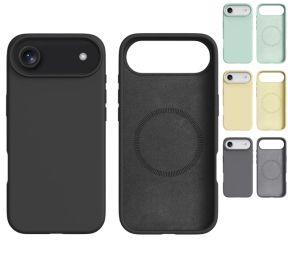 Soft Matte iPhone Air Silikone Cover med MagSafe og Blød Inderside