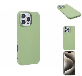 iPhone 16 Pro Max TPU beskyttelsescover i Matcha Grøn forside