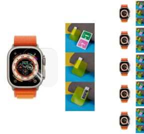 Apple Watch Series 10 skærmbeskytter vises på ur