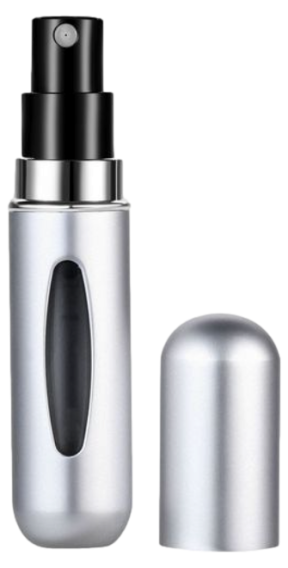 Rejsekit: Mini Parfumespray, Lyddæmpende Ørepropper, Sikkerhedsrem & Sovemaske