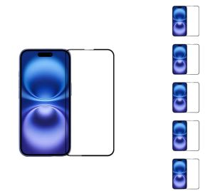 5 stk. iPhone 17 Beskyttelsesglas / 3D Skærmbeskyttelse
